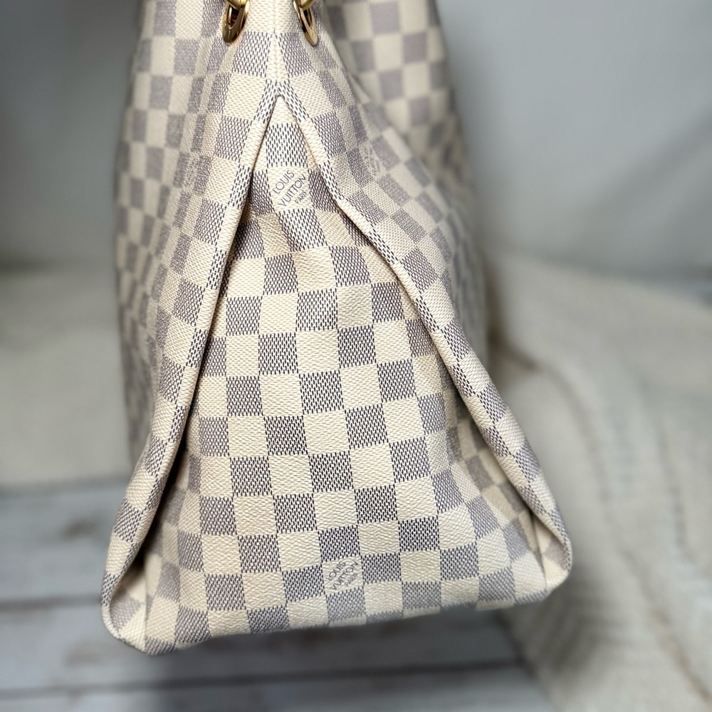 🌸 AUTHENTIC 🦄 RARE Louis Vuitton Artsy MM Damier Azur ✨ - Picture 8 of 16